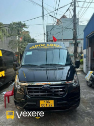 Xe Đức Lộc Limousine Mặt trước xe 