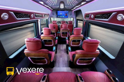 Xe Hà Phương Sunrise Nội thất Tiện ích Limousine 11 chỗ