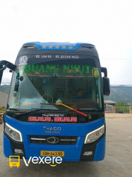 Xe Quang Nhựt Mặt trước xe Limousine 34 phòng