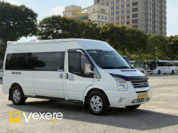 Xe Việt Lào (Đà Nẵng) Bên hông xe Ghế ngồi 16 chỗ