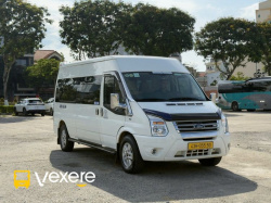 Xe Việt Lào (Đà Nẵng) Mặt trước xe Bên hông xe Ghế ngồi 16 chỗ