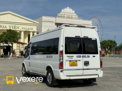 Xe Việt Lào (Đà Nẵng) Mặt sau xe Ghế ngồi 16 chỗ