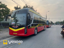 Xe Hiếu Viện Mặt trước xe Bên hông xe Limousine 22 Phòng (WC)