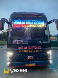 Xe Sâm Hương Mặt trước xe Limousine 22 phòng (WC)