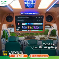 Xe Vie Limousine Tiện ích Limousine 9 chỗ