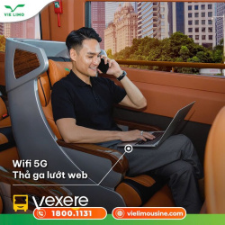 Xe Vie Limousine Tiện ích Limousine 9 chỗ