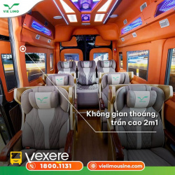 Xe Vie Limousine Tiện ích Limousine 9 chỗ