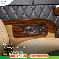 Xe Vie Limousine Tiện ích Limousine 9 chỗ