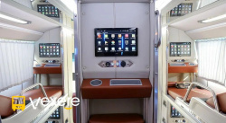 Xe Bình Tâm Giường nằm Tiện ích Nội thất Limousine 34 phòng