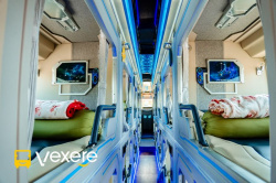 Xe Bình Tâm Giường nằm Tiện ích Nội thất Limousine 24 phòng