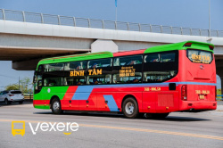 Xe Bình Tâm Mặt sau xe Bên hông xe Giường nằm Limousine 34 phòng