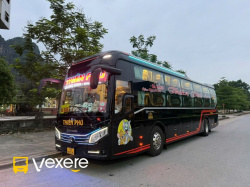 Xe Thiên Phú (Quảng Bình) Mặt trước xe Bên hông xe Sơ đồ 34 giường