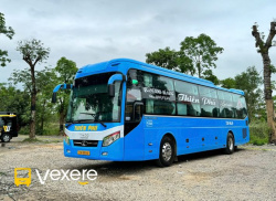 Xe Thiên Phú (Quảng Bình) Mặt trước xe Bên hông xe Sơ đồ 34 giường