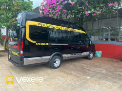 Xe Phương Huy (Đắk Lắk) Mặt sau xe Bên hông xe Limousine 12 chỗ