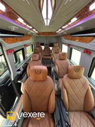 Xe Phương Huy (Đắk Lắk) Ghế ngồi Tiện ích Nội thất Limousine 12 chỗ