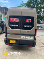 Xe Phương Huy (Đắk Lắk) Mặt sau xe Ghế ngồi 18 chỗ