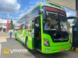 Xe Phương Huy (Đắk Lắk) Mặt trước xe Bên hông xe Giường nằm 40 chỗ