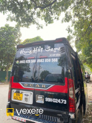 Xe Hoàng Hải Limousine VIP Mặt sau xe Limousine 9 chỗ