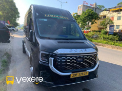 Xe Bus Limousine Hà Giang Mặt trước xe Bên hông xe Limousine 9 chỗ