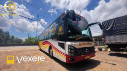 Xe Thành Hưng (Bình Định) Mặt trước xe Bên hông xe Limousine 24 Phòng