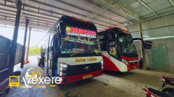 Xe Thành Hưng (Bình Định) Mặt trước xe Bên hông xe Limousine 24 Phòng