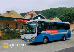 Xe Lovabus Mặt trước xe Bên hông xe Xe 35 chỗ