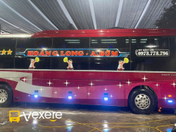 Xe Hoàng Long A Bờm Bên hông xe Limousine 38 phòng