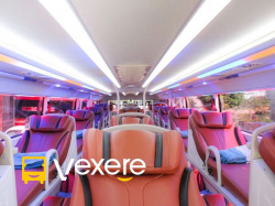 Xe Hoàng Long A Bờm Giường nằm Nội thất Limousine 38 giường