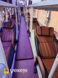 Xe Hoàng Long A Bờm Giường nằm Nội thất Limousine 38 giường