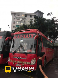 Xe Mai Luy (Cao Bằng) Bên hông xe Giường nằm 42 chỗ