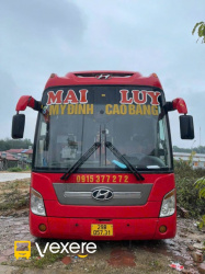 Xe Mai Luy (Cao Bằng) Mặt trước xe Giường nằm 42 chỗ