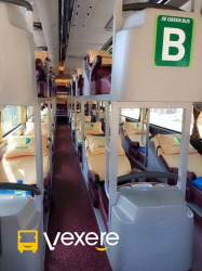 Xe Green Bus (Quảng Ninh) Nội thất Tiện ích Giường nằm Limousine 36 chỗ