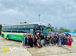 Xe Green Bus (Quảng Ninh) Mặt trước xe Bên hông xe Limousine 36 chỗ