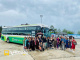 Xe Green Bus (Quảng Ninh) Mặt trước xe Bên hông xe Limousine 36 chỗ