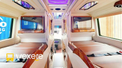 Xe Kumho Samco Giường nằm Nội thất Tiện ích Limousine 24 phòng đơn