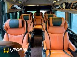Xe Green Bus (Quảng Ninh) Ghế ngồi Tiện ích Nội thất Limousine 10 chỗ