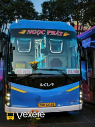 Xe Ngọc Phát Mặt trước xe Giường nằm Limousine 24 phòng