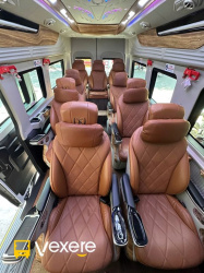 Xe Cúc Tùng Limousine Nội thất Ghế ngồi Limousine 11 chỗ