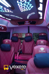 Xe Đức Phát (Thanh Hóa) Nội thất Limousine 11 chỗ