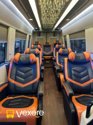 Xe Bình Hoài Limousine Ghế ngồi Tiện ích Nội thất Limousine 10 chỗ