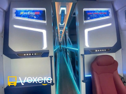 Xe Bình Hoài Limousine Nội thất Cabin 21 phòng đôi