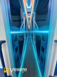 Xe Bình Hoài Limousine Tiện ích Nội thất Cabin 21 phòng đôi
