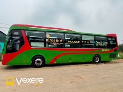 Xe Bình Hoài Limousine Bên hông xe Cabin 21 phòng đôi