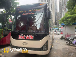 Xe Lovabus Mặt trước xe Limousine giường nằm 20 chỗ