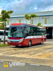 Xe The Queen Tourist Mặt trước xe Bên hông xe Limousine 22 Phòng