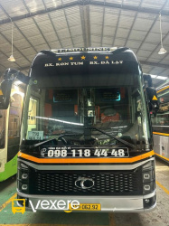 Xe Việt Tân - Đà Lạt Mặt trước xe Limousine 24 phòng