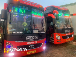 Xe Tài Phát Mặt trước xe Giường nằm 44 chỗ
