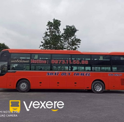 Xe Lovabus Mặt trước xe Bên hông xe Mặt sau xe Giường nằm 40 chỗ