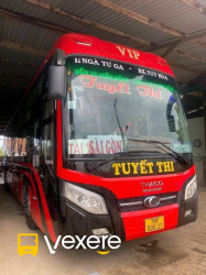 Xe Tuyết Thi Mặt trước xe Bên hông xe Giường nằm 44 chỗ