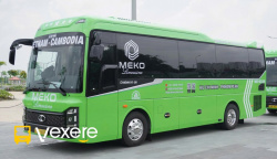 Xe MEKO Limousine Bên hông xe Mặt trước xe Limousine 19 chỗ